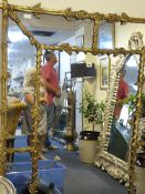 Large Ornate Gilt Framed Wall Mirror