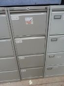 4 Draw Foolscap Filing Cabinet Grey
