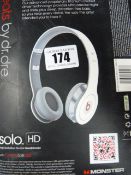 Pair of White Beats Headphones