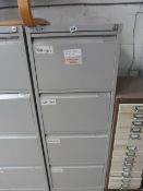 Grey 4 Draw Foolscap Filing Cabinet