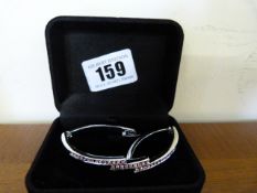 Ladies Necklace with Pink Stones