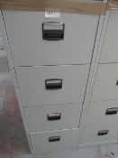 4 Draw Foolscap Filing Cabinet Grey