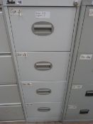 4 Draw Foolscap Filing Cabinet Grey