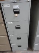 4 Draw Foolscap Filing Cabinet Grey