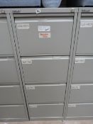 4 Draw Foolscap Filing Cabinet Grey