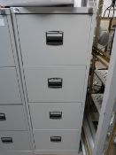 4 Draw Foolscap Filing Cabinet Grey