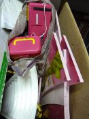 Kidcraft Once upon a Time Dolls House, Pink with Gold Spiral Staircase Design