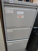 4 Draw Foolscap Filing Cabinet Grey