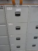 4 Draw Foolscap Filing Cabinet Grey