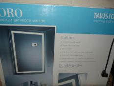 Toro LED Back lit Bathroom Mirror