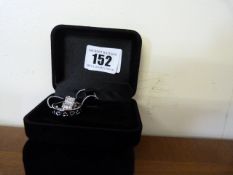 Ladies Silver Necklace with Pendant