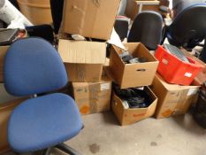 Large Quantity of Various Boxes and Bags Containing Office IT Equipment - Dictaphones, Transcription