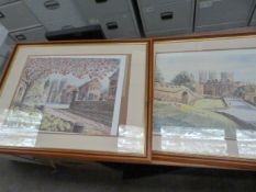 Pair of Framed Prints Depicting York