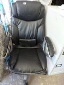 Black Pure Soft Managers Chair