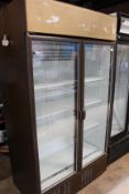 Cornelius Double Door Upright Display Refrigerator Model Number 241369037
