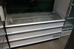 Novum Chest Display Freezer with Domed Transparent Lid - Guaranteed Working