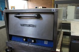 Bakers Pride Single Deck Electric Pizza Oven