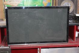 Panasonic Flat Screen Television Set (A/F)
