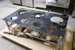 7 Burner Commercial Kitchen Gas Range
