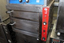 2 Deck Single Phase Pizza Oven