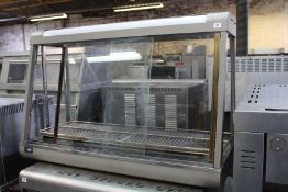 Heated Counter Top Serve Through Display Unit