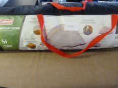 *COLEMAN 5 PERSON TENT
