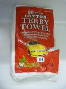 *UNITEX TERRY TOWELS 60PK