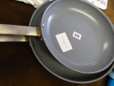 *GREENPAN 2PC FRYPAN SET