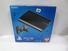 *PS3: SLIM CONSOLE 500GB