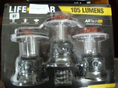 *3 PACK 105 LUMEN LANTERNS