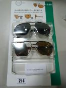 *READING SUNGLASSES +2.00