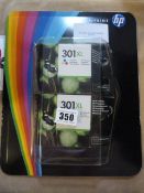 *HP 301XL COLOUR TWIN PK