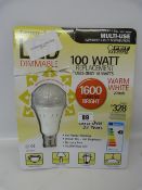 *LED DIMMABLE CANDLE BULB