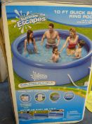 *QUICK SET 10FT POOL