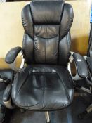 *BLK PURESOFT MANGER CHAIR