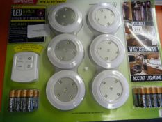 *6PK PUCK LIGHT WITH
