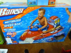 *MOTORISED SPEED BOAT
