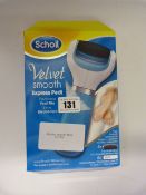 *SCHOLL VELVET PEDI