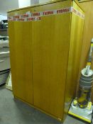 5ft Light Oak Stationery Cabinet