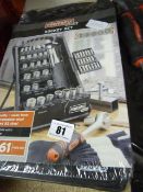 Powerfix Socket Set - 61 Piece