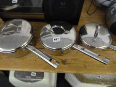 Set of 3 Pans