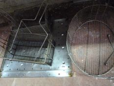 Fryer Baskets - Stainless Steel Trays - Cooling Racks etc