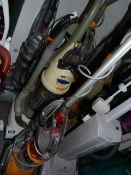 2 Dyson & 1 Vax Upright Vacuums