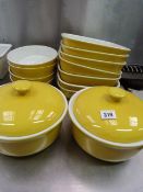 2 Lidded Tureens - 4 Oval & 7 Square Oven Dishes