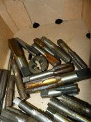 Box Containing Large Taps & Dies
