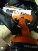 Black & Decker Tool Set Including Cordless Drill