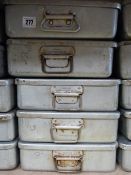 5 Aluminium Grundy Roasting Tins with Lids