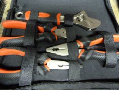 4 Piece Plier & Spanner Set