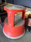 Red Step Stool