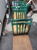 3 Green Dining Room Chairs